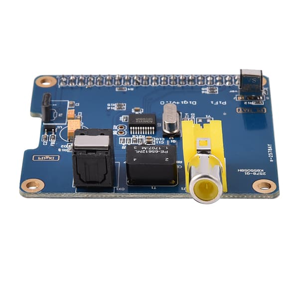 HIFI DiGi+ Digital Sound Card I2S SPDIF Optisk Fiber til Raspberry Pi 3B / Zero / 2B/ B+