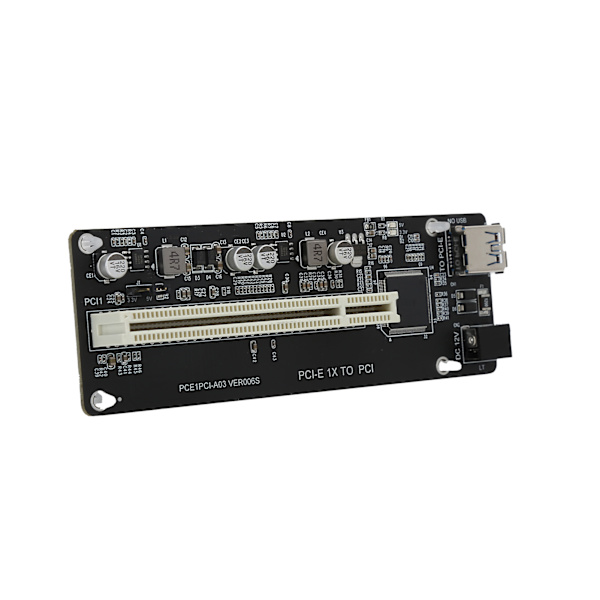PCIE till 2-portars PCI-expansionskortsadapterchip för övervakningsvideoinspelningskontroll