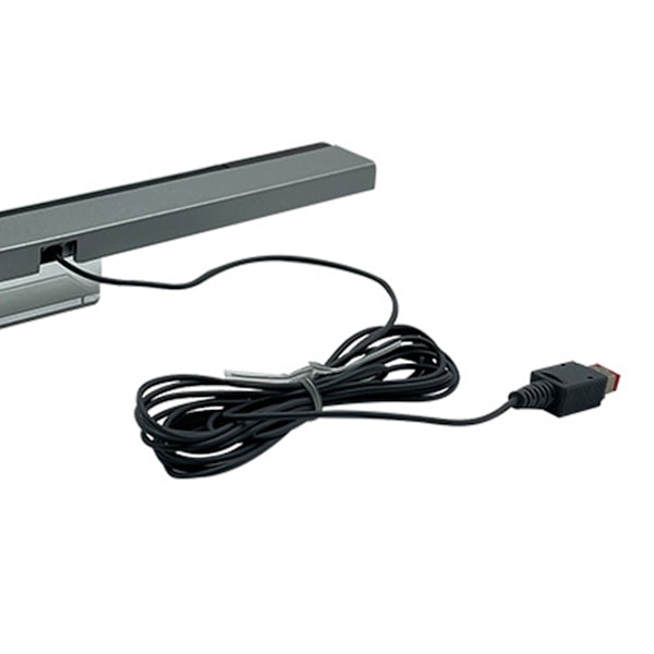 Kablet mottaker for WII-erstatning kablet infrarød sensorstang mottaker for Wii Wii U Motion Plus-konsoll