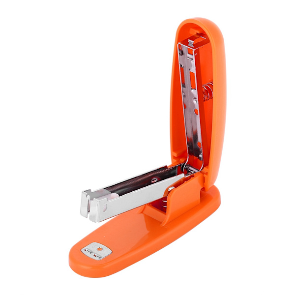 Kannettava Mini Cute 24/6 niittauskone niittipaperidokumentti kotiin toimistoon (oranssi)
