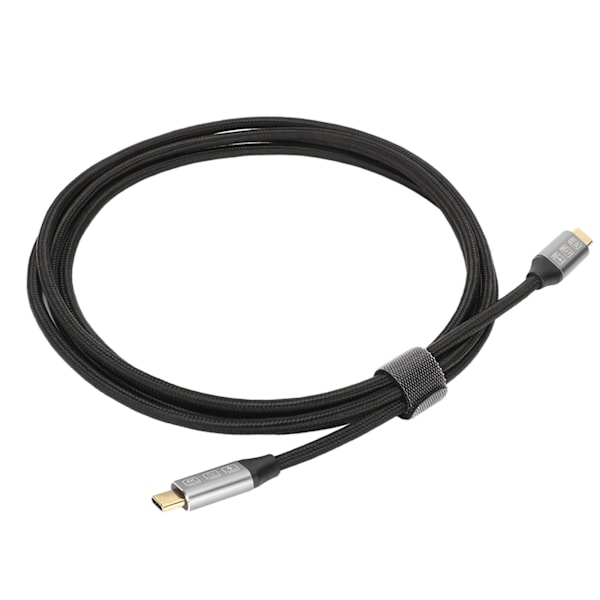 USB C til USB C 3.1 Gen 2-kabel 100W 20V 5A Power Delivery 4K 60Hz Video Output 10Gbps Data Sync USB C-kabel med E-markerchip 2m