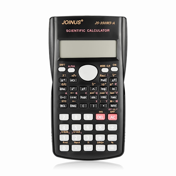 JS-350MS-A Lommeregner til studerende - Bærbar elektronisk lommeregner