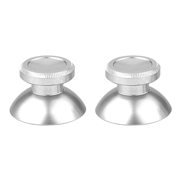 2 st spelkontroll ersättning drivs mini metallknapplock för PS4/ XBOX ONE silver