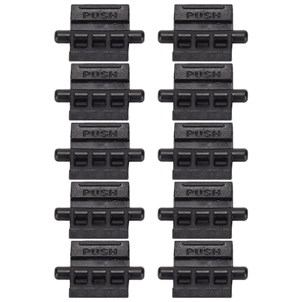 10 stk Walkie Talkie trykknapp Batterilås Hold for Baofeng UV5R Uv 5R UV5RA UV5RE BFF8HP