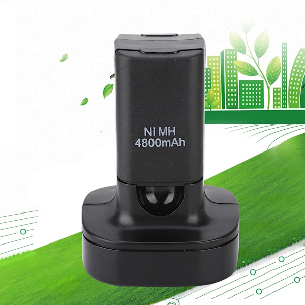 Ladattavat akut latauskaapelilla Xbox 360 Slimille 4800mAh 3.7V (Plug100-240V)