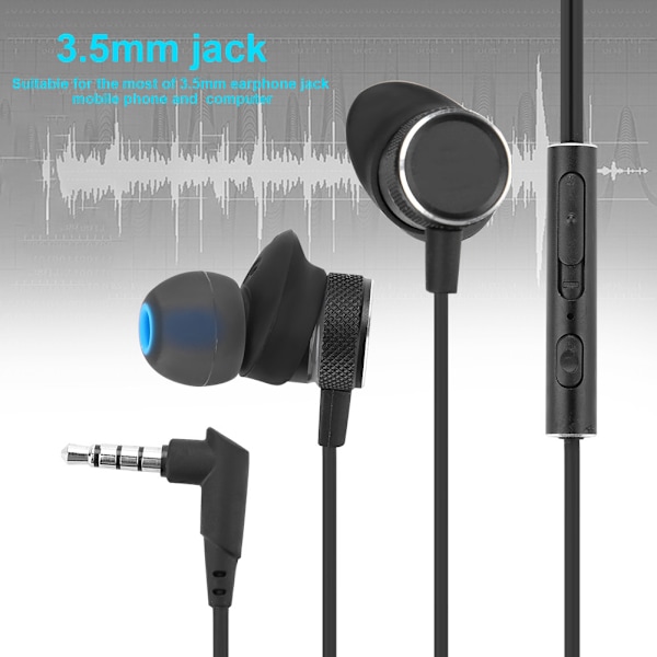 PLEXTONE G15 Langallinen In-Ear-pelikuuloke Mikrofonilla Bassokuulokkeet