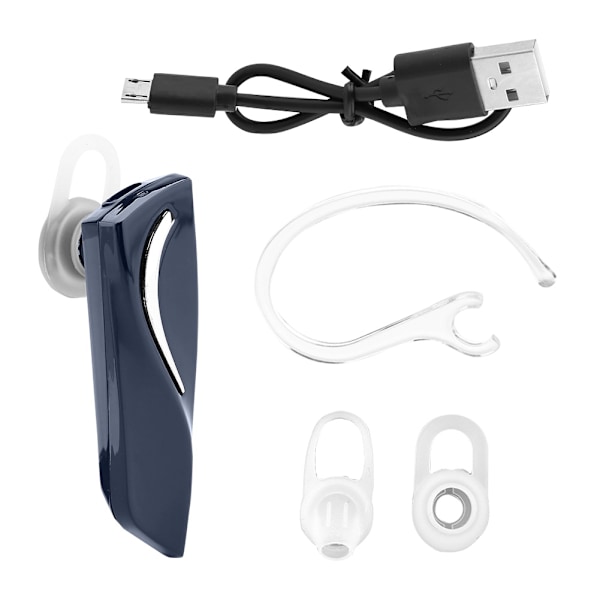 Smart trådløs oversettelse Bluetooth In-ear Headset Business Inter-oversettelse (Blå)