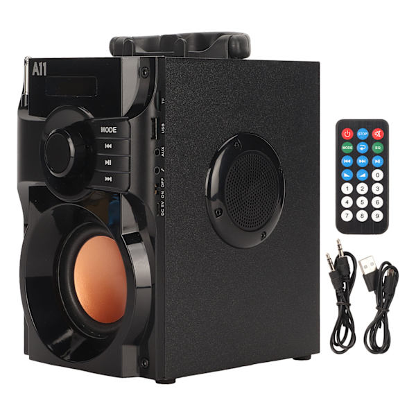 Kannettava Bluetooth-kaiutin subwooferilla, langaton stereokaiutin, rikas basso, Bluetooth-kaiutin ulkoilmajuhliin ja matkustamiseen