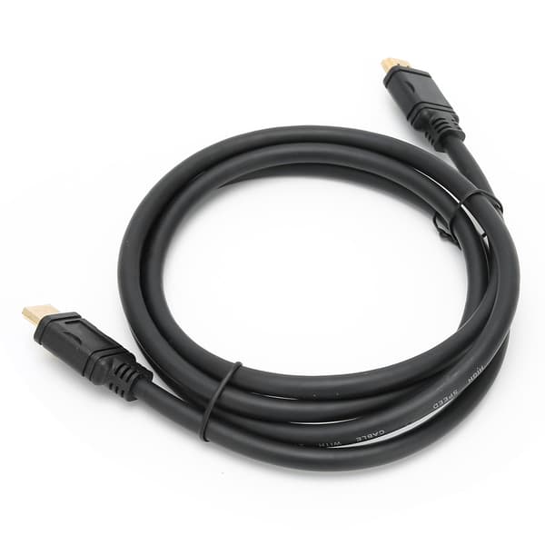 High Definition Multimedia Interface-kabel, hane till hane, datakabel, dator, TV, surfplatta, 1,5 meter