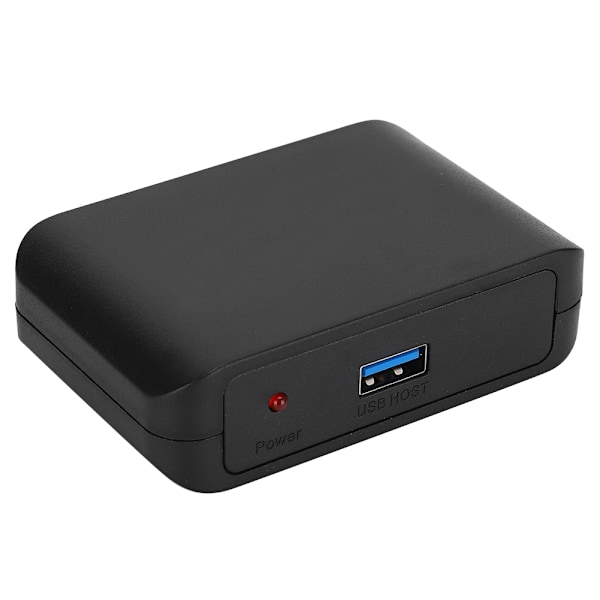 USB 3.0 till HDMI VGA-omvandlare Extender HD Video Audio Display Adapter för Win/MAC OSBlack