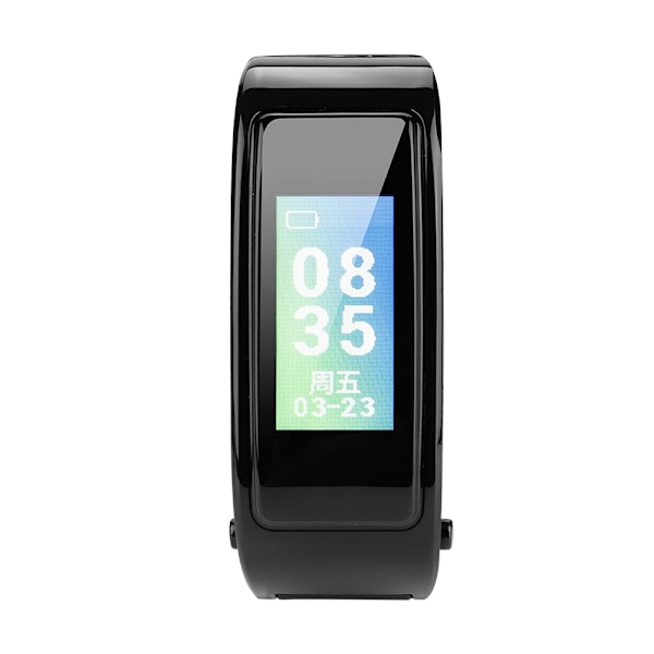 Bluetooth Smart Watch IY3 - Opkaldsskærm, Pulsmåler og Blodtryksmonitor - Sort