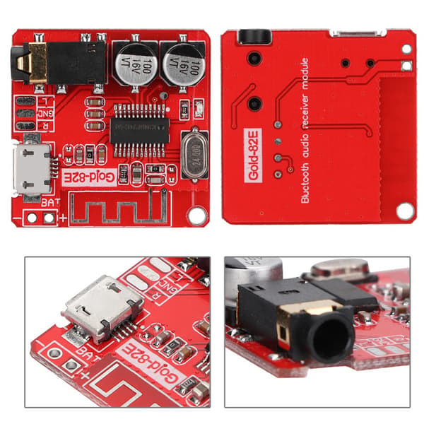 Bluetooth 4.2 dekoderkort tapsfritt mottakermodul for bilstereo forsterker modifisert 1 stk