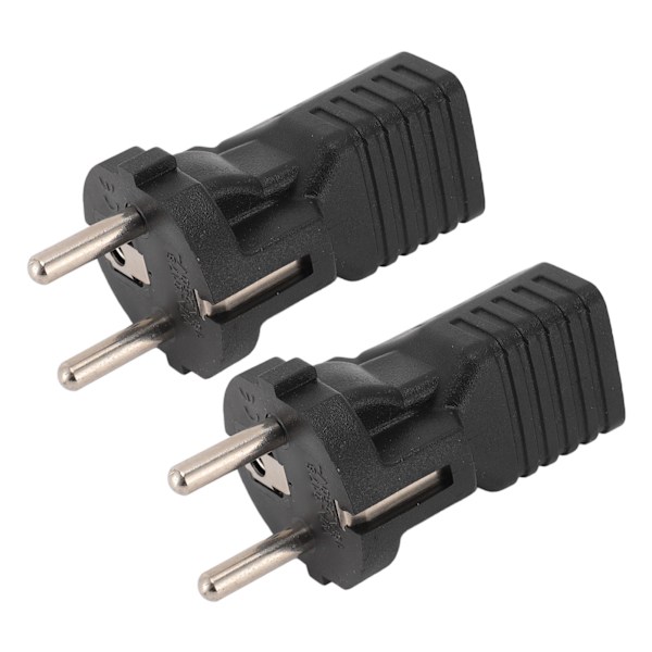 2-pack  till 5-15R strömadapter hane till hona Plug and Play  till  strömomvandlare