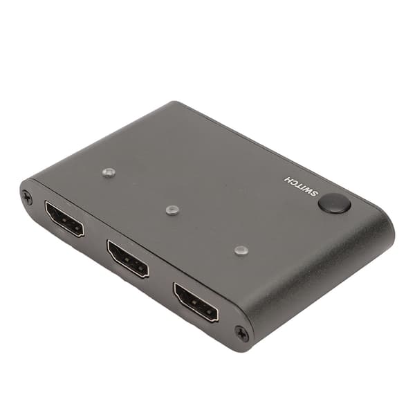HD Multimedia Interface Switch 3in 1out 3Gbps Transmission 3 Port 4K Switcher Splitter til computere og telefoner