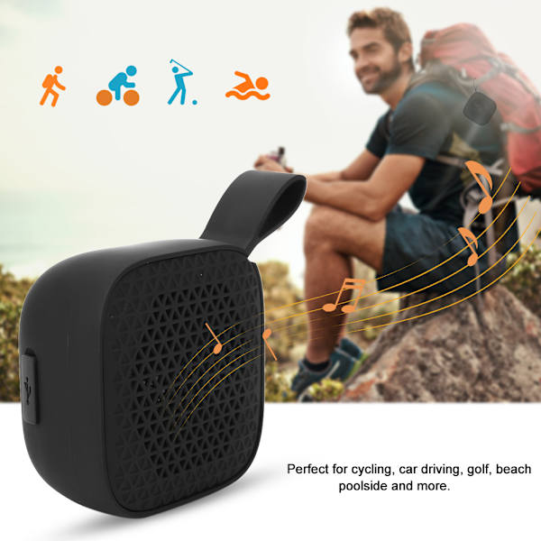 W1 Langaton Bluetooth-matkapuhelin Handsfree-puheluspeaker Ulkoilukäyttöön Kannettava Minikaiutin