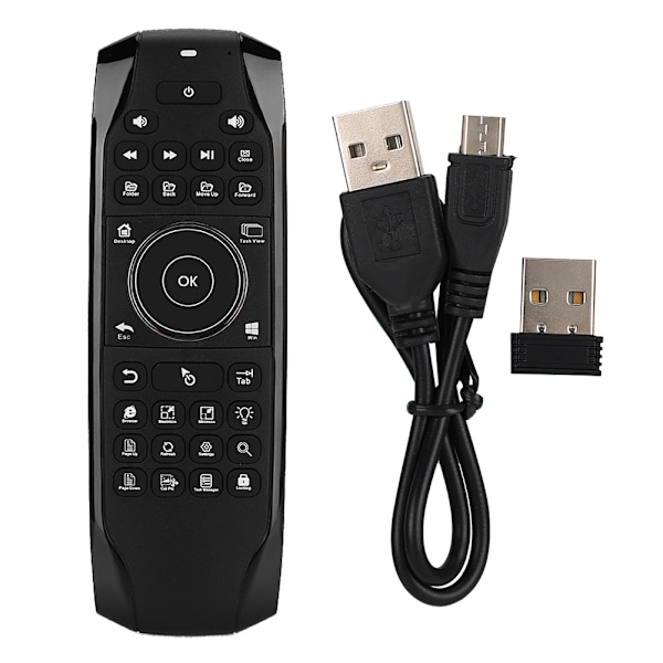 2.4G Wireless Backlight  Fly Air Mini Mouse Keyboard Remote Control for Android TV PC BOX