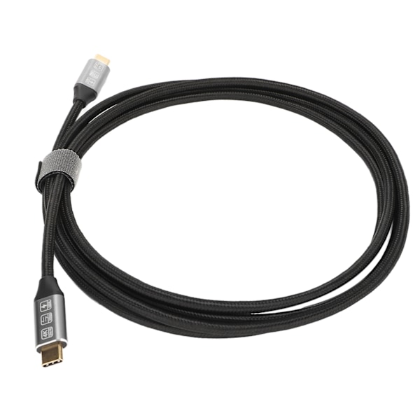 USB C til USB C 3.1 Gen 2-kabel 100W 20V 5A Power Delivery 4K 60Hz Video Output 10Gbps Data Sync USB C-kabel med E-markørchip 0,5 m