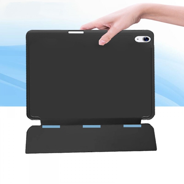 Til iPad Air 5. generation etui/iPad Air 4. generation etui 10,9 tommer med blyantholder [Auto Sleep/Wake] Trifold Stand Smart