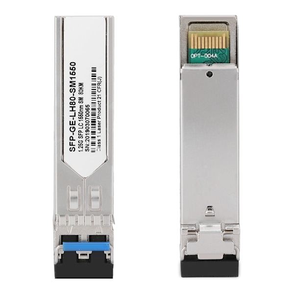 SFp gE LH80-SM1550 80KM Gigabit Single mode Dual Fiber Transceiver Optical Module