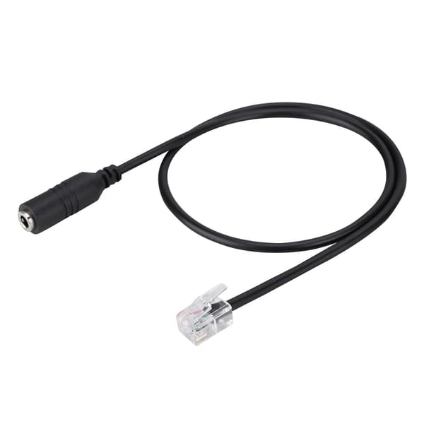 3,5 mm smartphone headset-interface til RJ9/RJ10 headset-kontortelefonadapterkabel