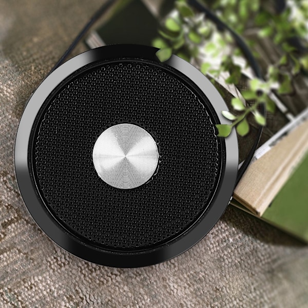 Mini kannettava Bluetooth V4.1 langaton kaiutin Audio Stereo Hansfree-kaiutin musta