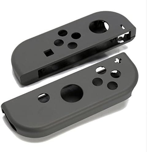 Vaihtokuori Switch NS JoyCon -ohjaimelle (Harmaa-Musta)