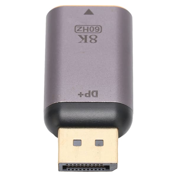 HD Multimedia Interface-adapter 8K ved 60Hz HD-video HD Multimedia Interface-konverter for arbeid HD Multimedia Interface-hunn til DP-hann 8K-adapter