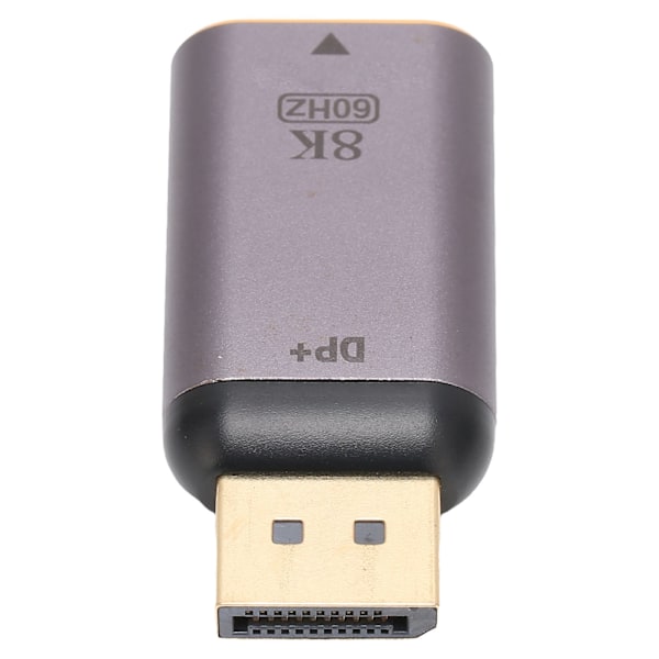 HD Multimedia Interface-adapter 8K vid 60Hz HD-video HD Multimedia Interface-omvandlare för arbete HD Multimedia Interface-hona till DP-hane 8K-adapter