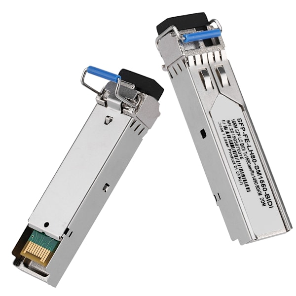 SFP-FE-LH80-SM1550-BIDI 80KM 100MB Single-mode Single Fiber Transceiver Optical Module