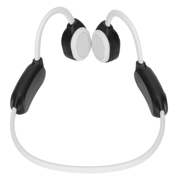 Langattomat Bluetooth-luujohtokuulokkeet, stereokuulokkeet mikrofonilla juoksuun, urheiluun, valkoinen