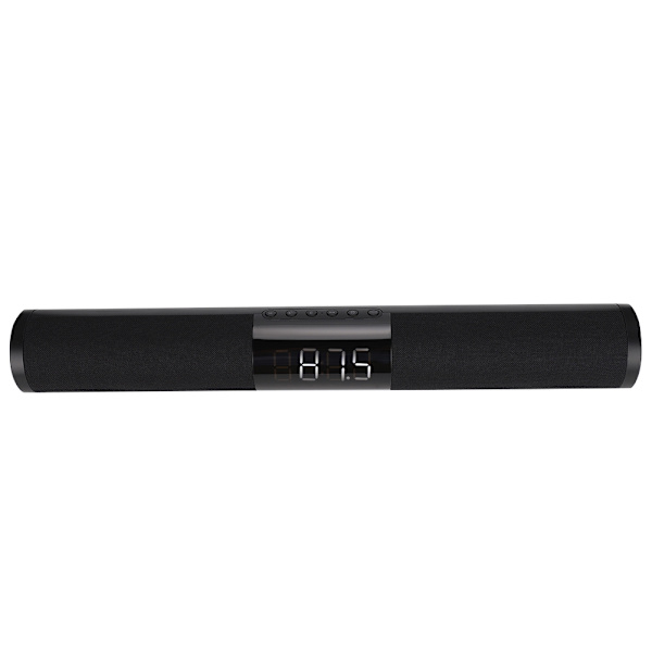LP-C18 Bluetooth-högtalar väckarklocka Mega Bass Surround Sound Dual Horn Dual Diaphragm