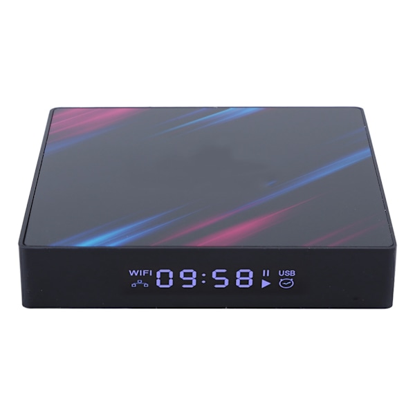 Internet Player TV BOX Dual WiFi BT Set Top Box Röstutrustning för Android 9.0 (2+16G )