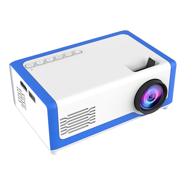 M1 Mini LED -projektori 1080P teräväpiirtotarkkuudella, taskukokoinen kotiteatterin mediasoitin