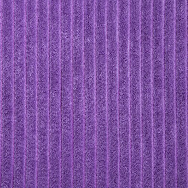 Lila kuddfodral i plysch, randig sammet manchester, avlång dekorativ kuddfodral accentkuddeöverdrag för bil, kontor, vardagsrum, 12 x 20 tum, 2-pack
