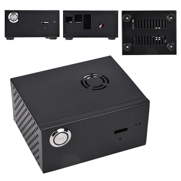 Raspberry Pi X820 V3.0 SSD/HDD SATA -tallennuslevyn kotelo