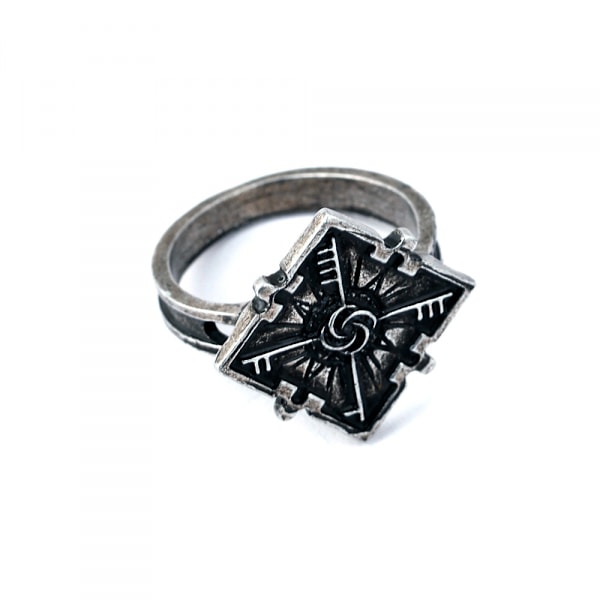 Dishonored 2 Emily Kaldwin Imperial Signet Ring Retro Metal Band Håndlaget