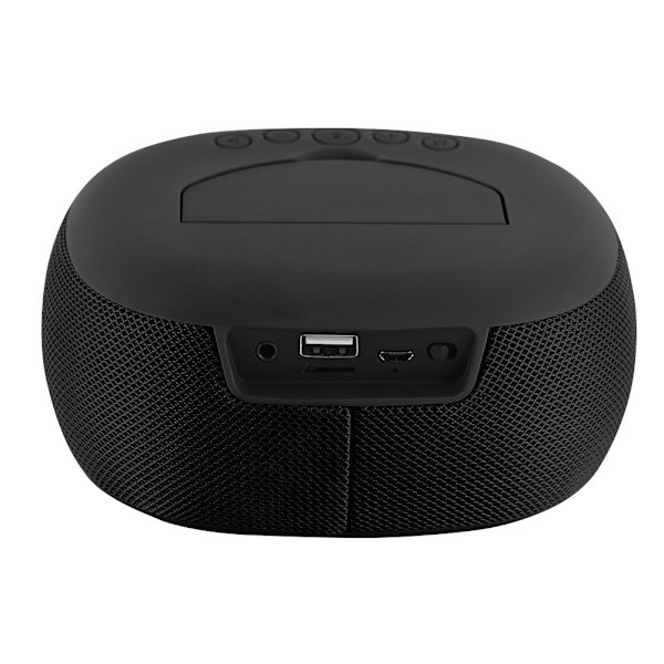 Uusi langaton kannettava Bluetooth-stereobassokaiutin puhelimen pidikkeellä, kaiutin, TF, USB (musta)