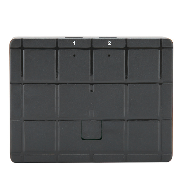 USB-delingsswitch 2 i 1 ud manuel switch hub-adapter til pc-scanner-printer