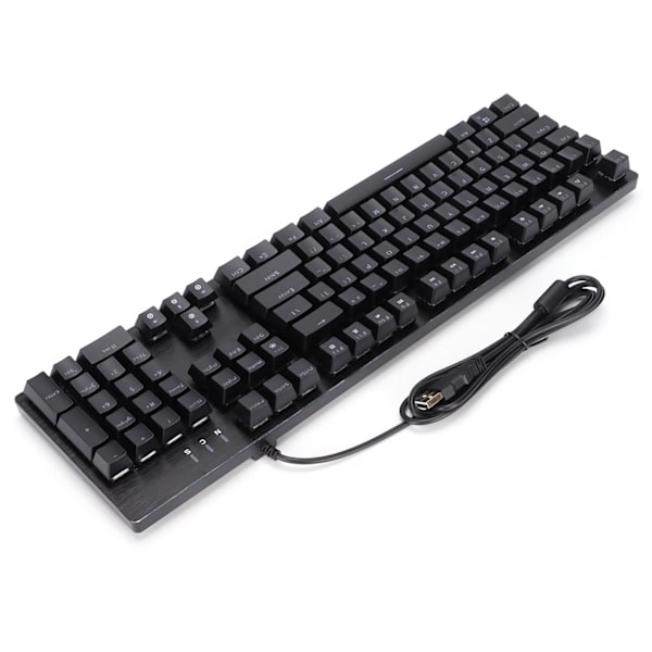TAIDU Mekanisk Gamingtangentbord Hållbart 104 Tangenter K550 RGB USB-tillbehör för Windows XP / 7/8/10-system