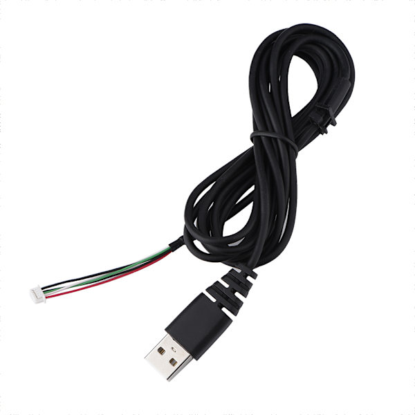 Professionel mus-kabeludskiftning 2,19yd Ingen fastklemt mus USB-kabeludskiftning til Rival 300