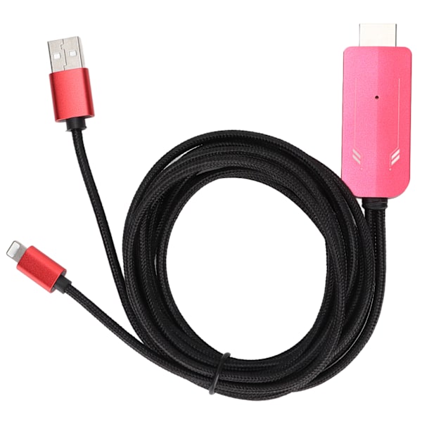 Videoadapterkabel IOS-grensesnitt til High Definition Multimedia Interface 1080P High Definition videokonverterkabel
