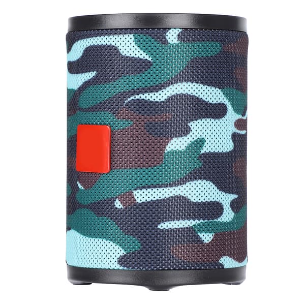 Bærbar trådløs digitalhøyttaler E‑331Camouflage i ABS med Bluetooth