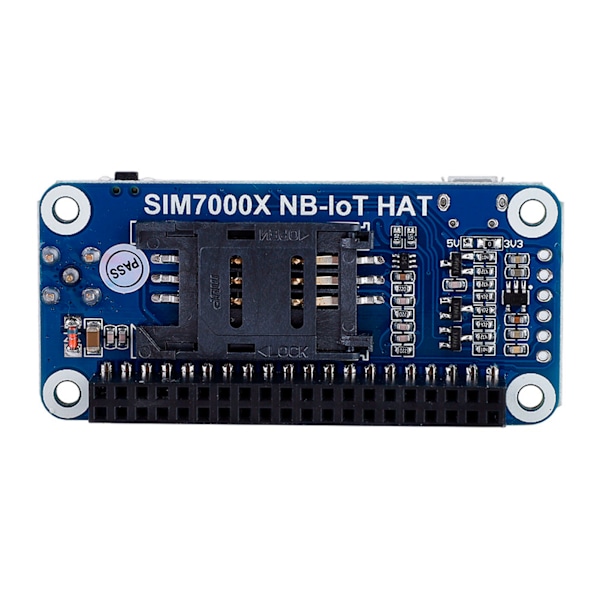 NBIot eMTC/EDGe  GPRsGNSS laajennuskortti Raspberry Pi 3 mallille B+