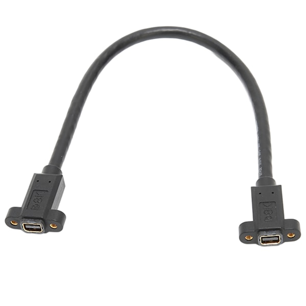 Mini DP -kaapeli 8K 60HZ 4K 144HZ Asennuspaneeli Mini Displayport Naaras Mini Displayport Naaras Adapteri 30cm