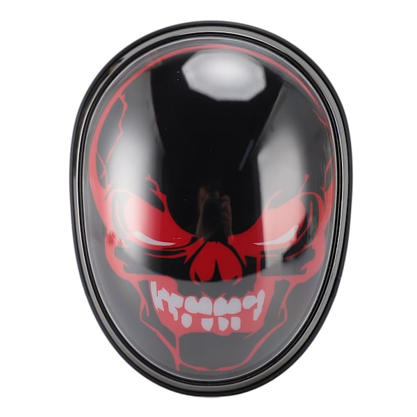 Skull Bluetooth-högtalare, bärbar trådlös Bluetooth 5.0-högtalare, Halloween-ljus, högtalare för bärbar dator, surfplatta, smartphone, svart
