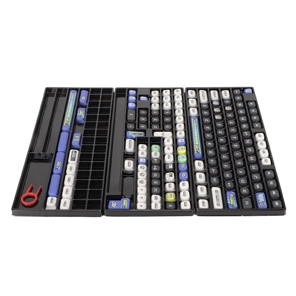 PBT Keycaps 154 Set 5 Sided Heat Sublimation XDA Høyde PBT Keycap Set for 61 87 98 104 108 Keys Mekanisk Tastatur