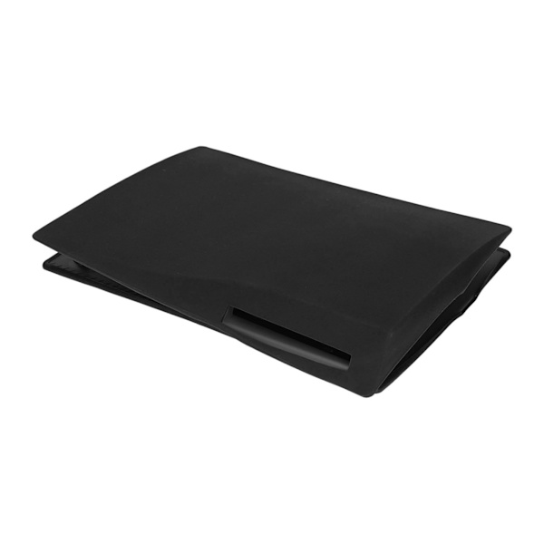 Silikonebeskyttelse til PS5 - Vandtæt, Støvsikker, Ridsefast - Beskyttende Cover til PS5 Disk Edition - Sort