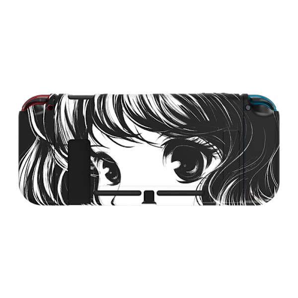 Dockningsbar skyddande väska för Nintendo Switch, söt mjuk TPU slim case cover för NS-konsol och Joy-Con-kontroller