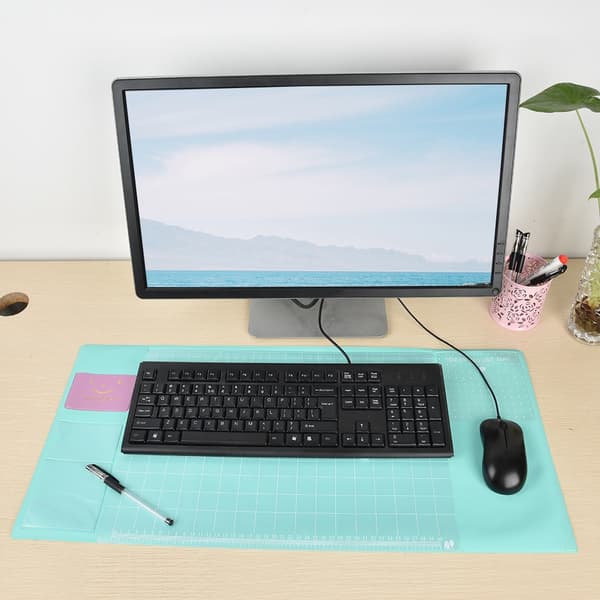 70,5*32,5 cm Bordmusemåtte Mousepad Kontor Skrivebord Bærbar Måtte Computer PC Pads Mint