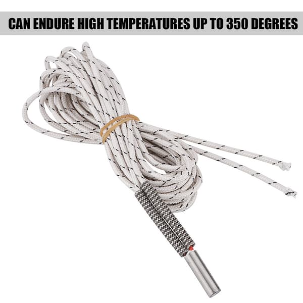 Varmelegeme Højtemperatur Modstandspatronrør til 3D-printerdele (2m/12V50W)
